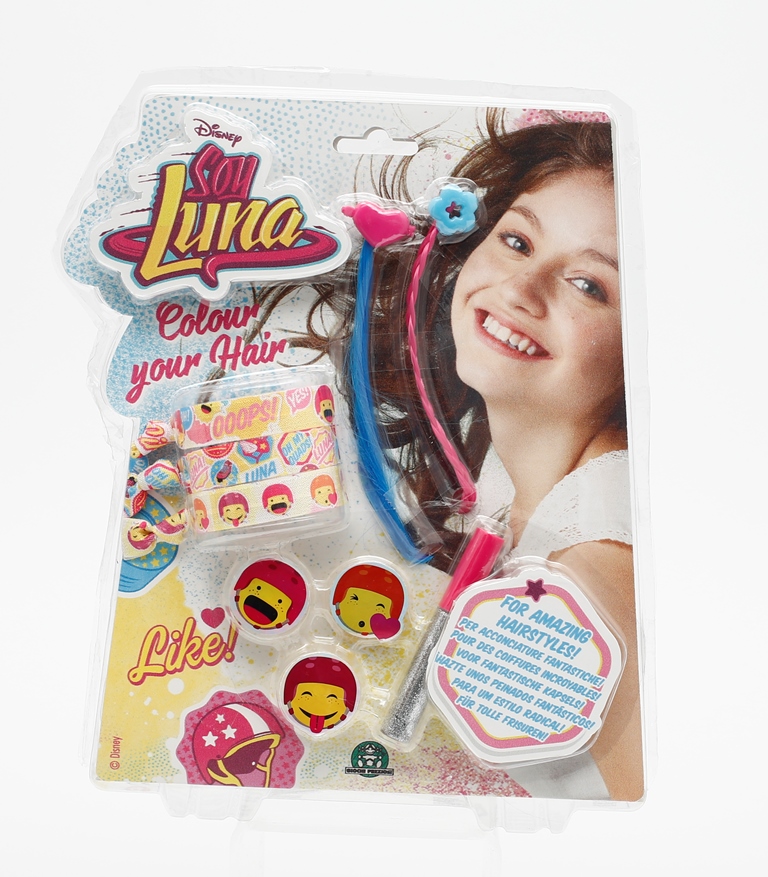 Set de colorat parul Soy Luna